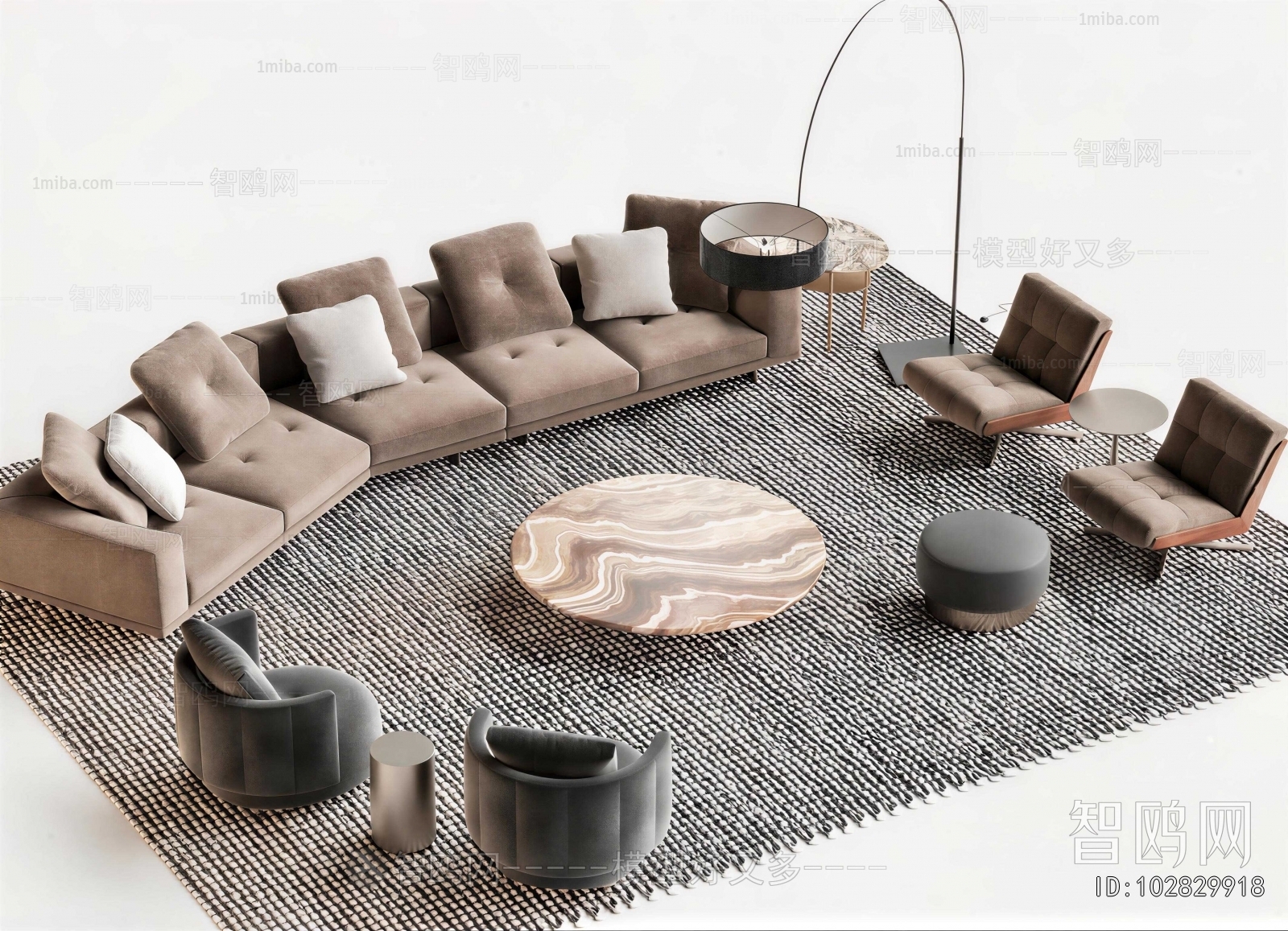Modern Sofa Combination