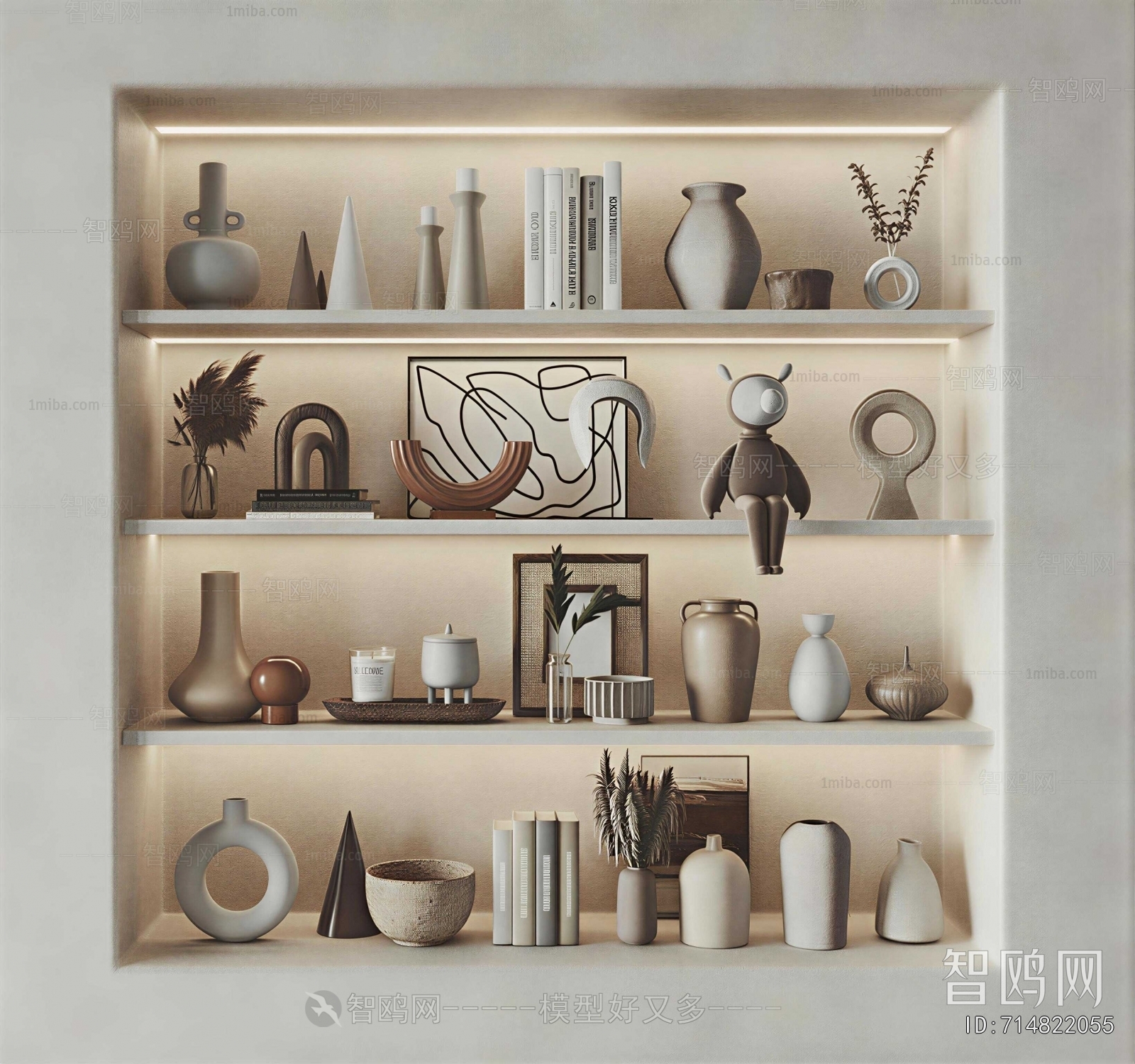 Wabi-sabi Style Decorative Set
