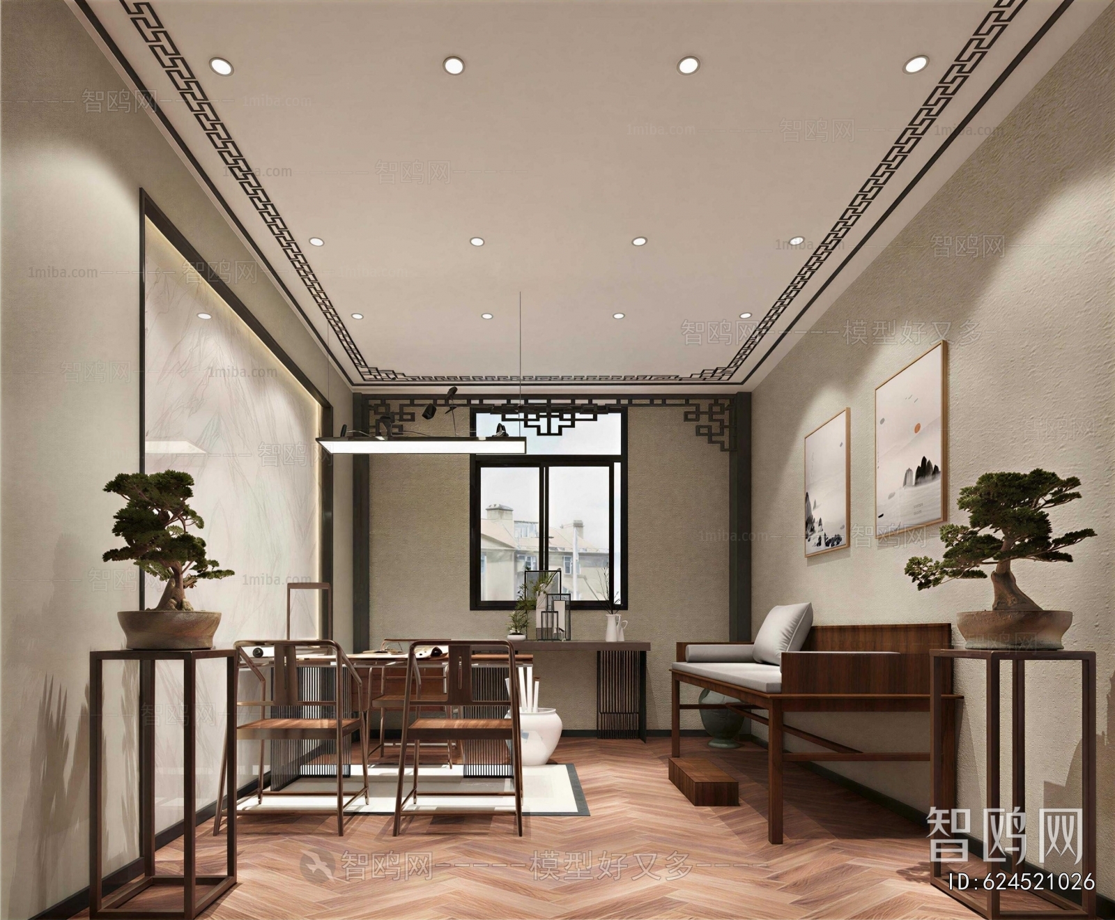 New Chinese Style Tea House