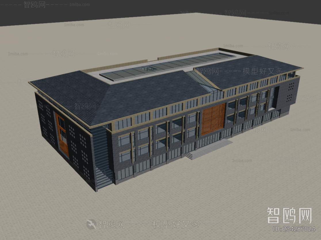 New Chinese Style Public Building