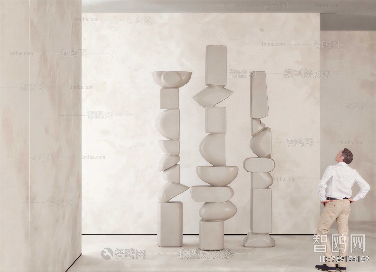 Wabi-sabi Style Sculpture