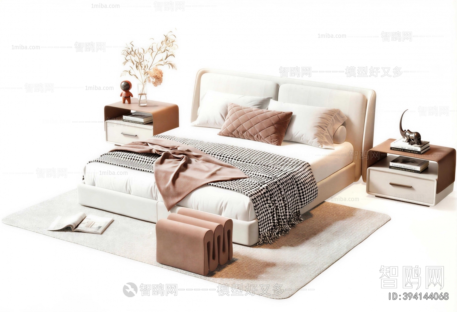 Modern Double Bed