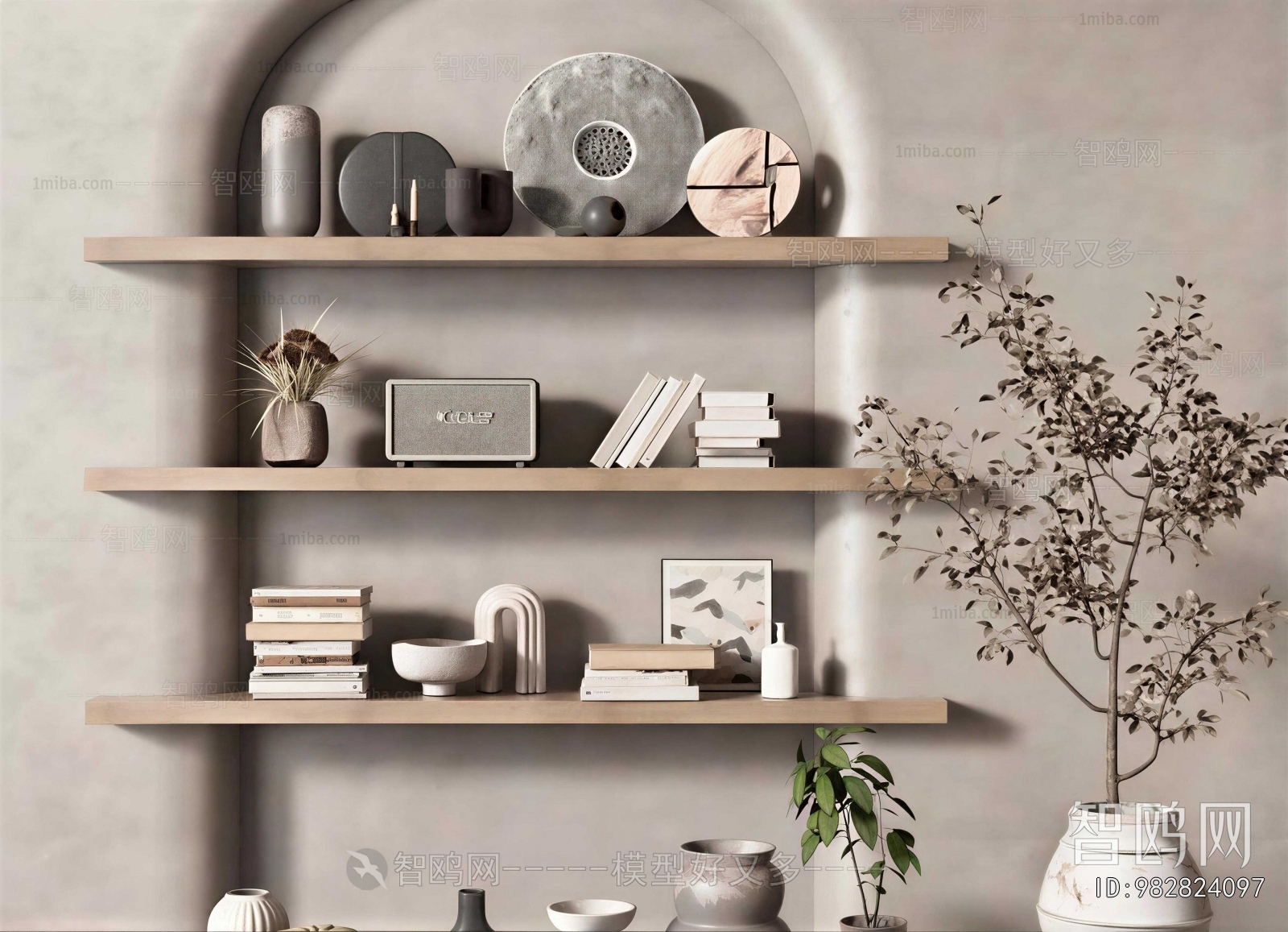 Wabi-sabi Style Decorative Set