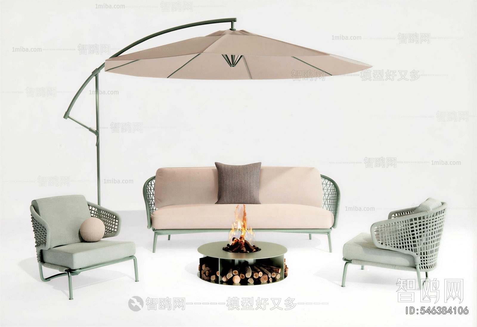 Modern Outdoor Sofa