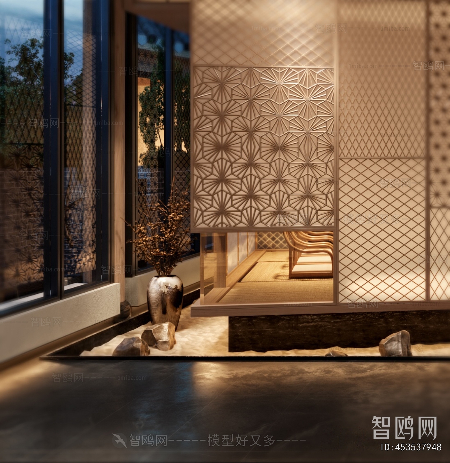 New Chinese Style Hallway