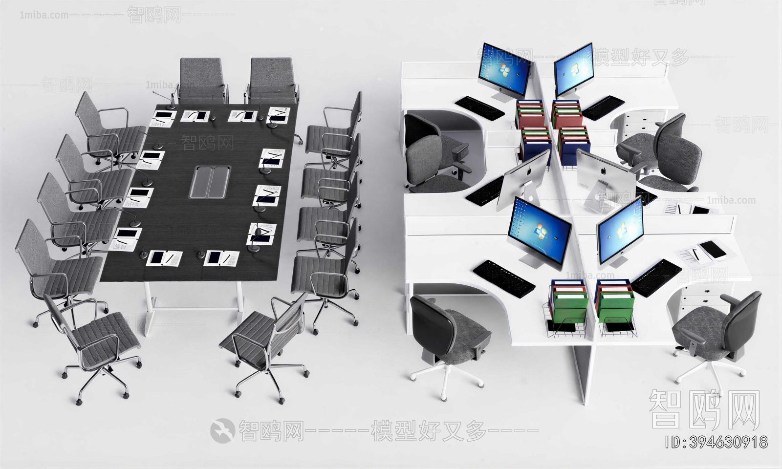 Modern Office Desk And Chair