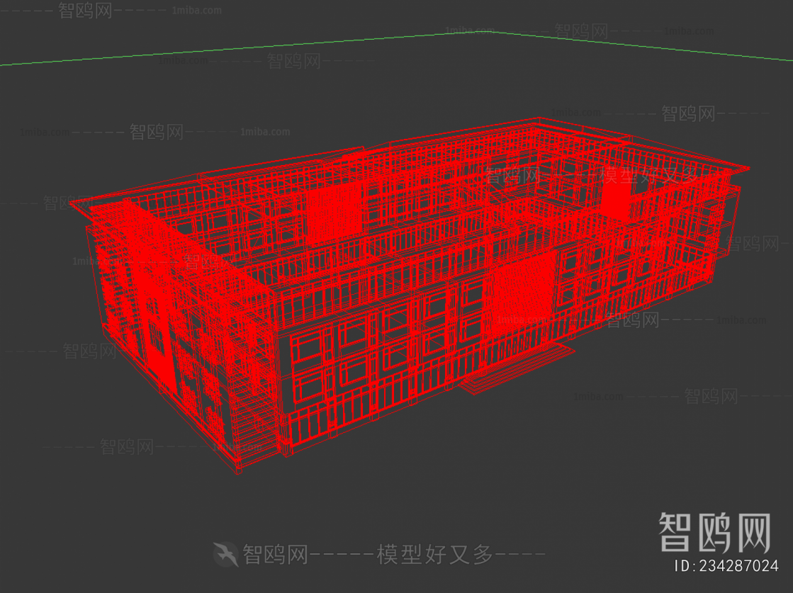 New Chinese Style Public Building