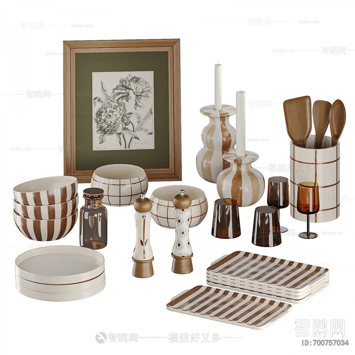 Modern Decorative Set