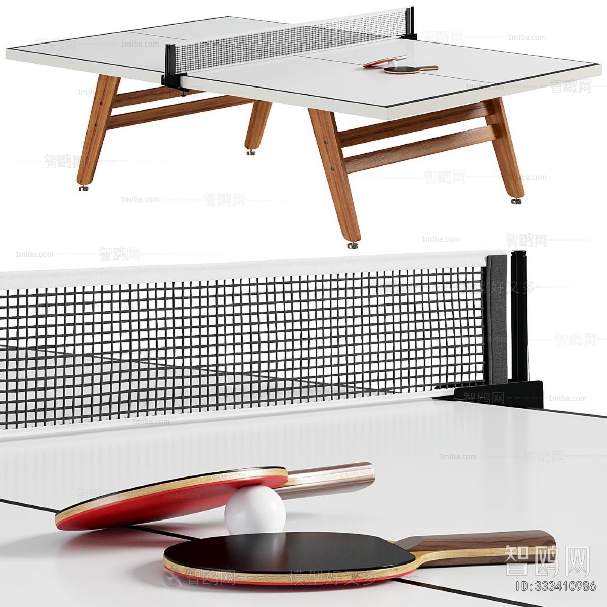 Modern Table-tennis Table