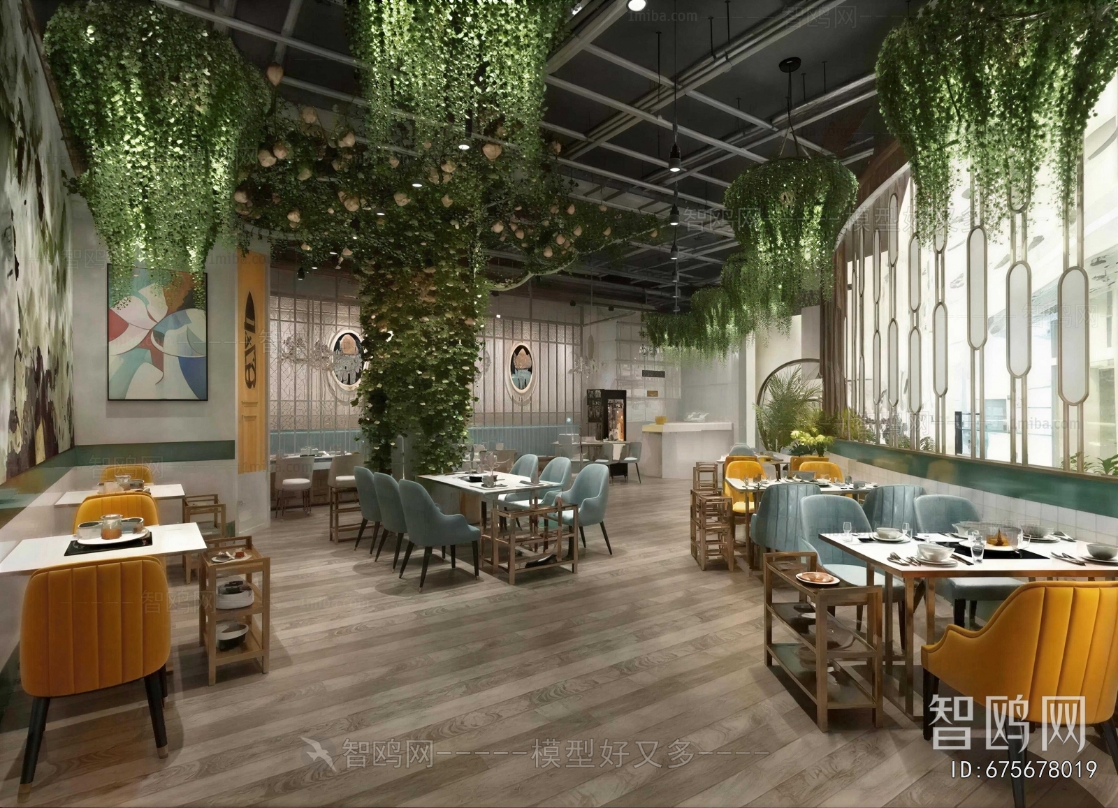 Industrial Style Restaurant