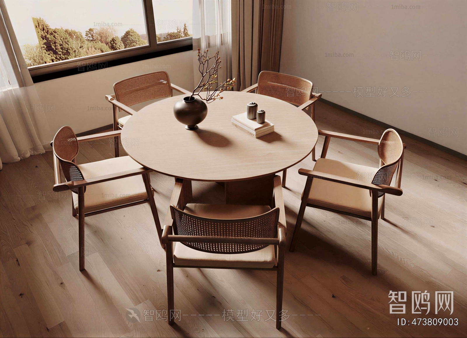 New Chinese Style Dining Table And Chairs