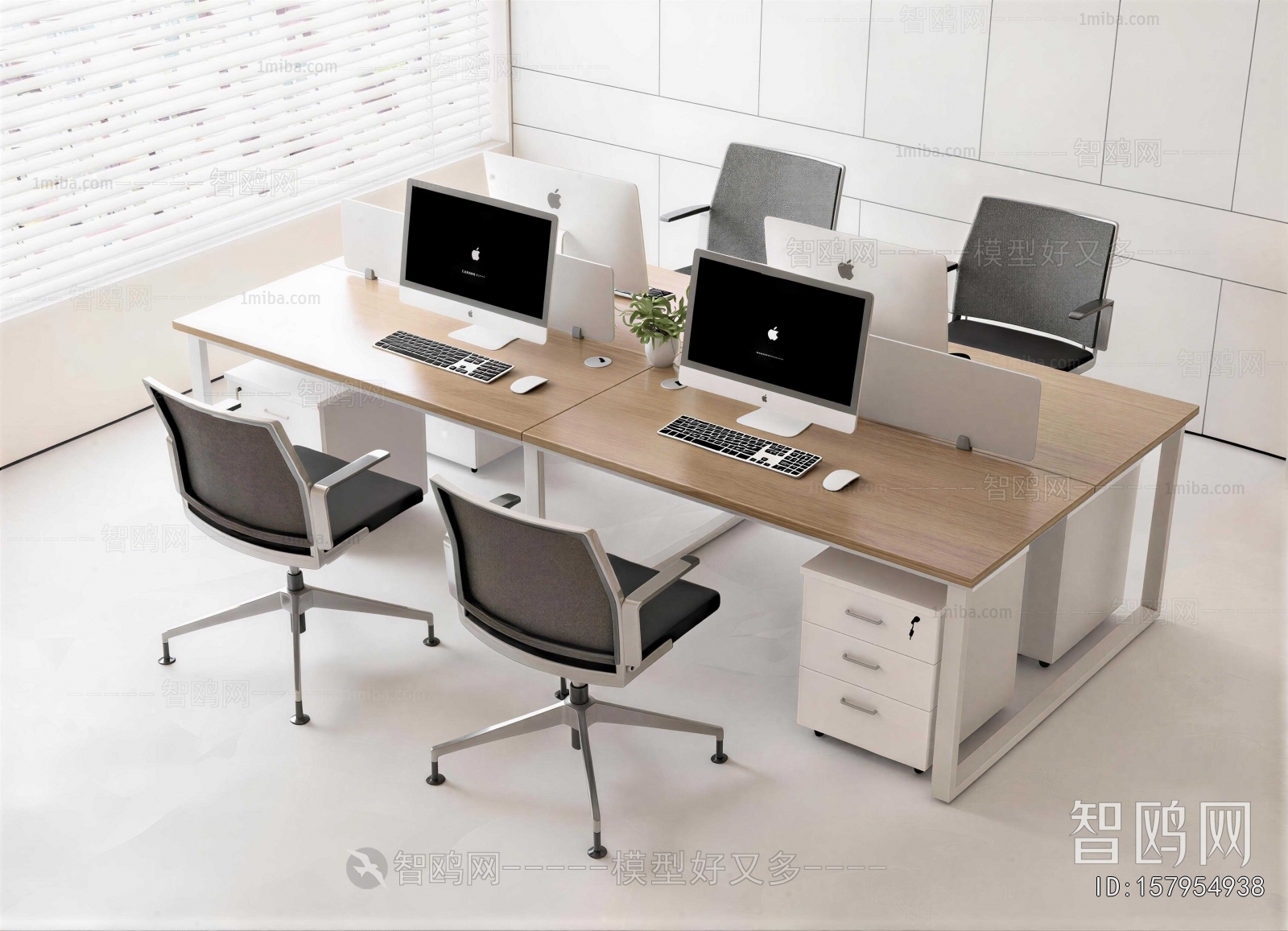 Modern Office Desk And Chair