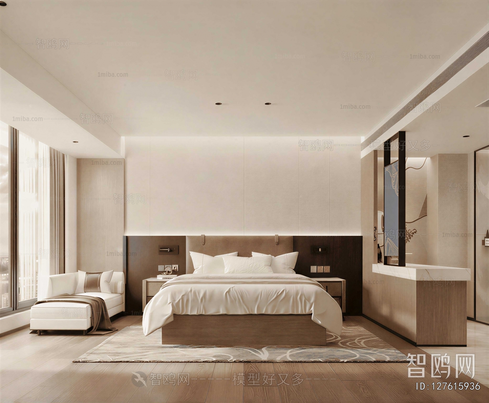Modern Guest Room