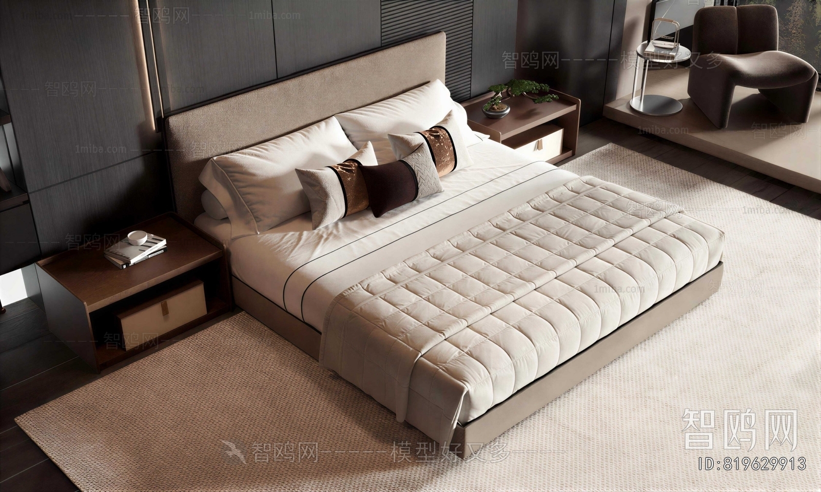 Modern Double Bed
