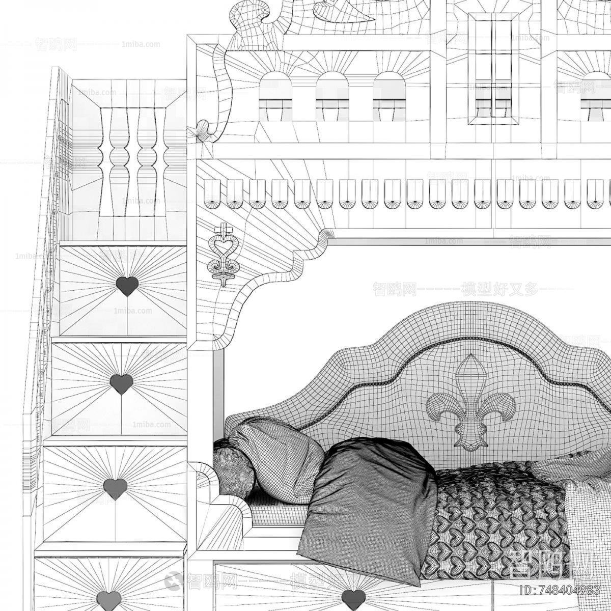 European Style Bunk Bed