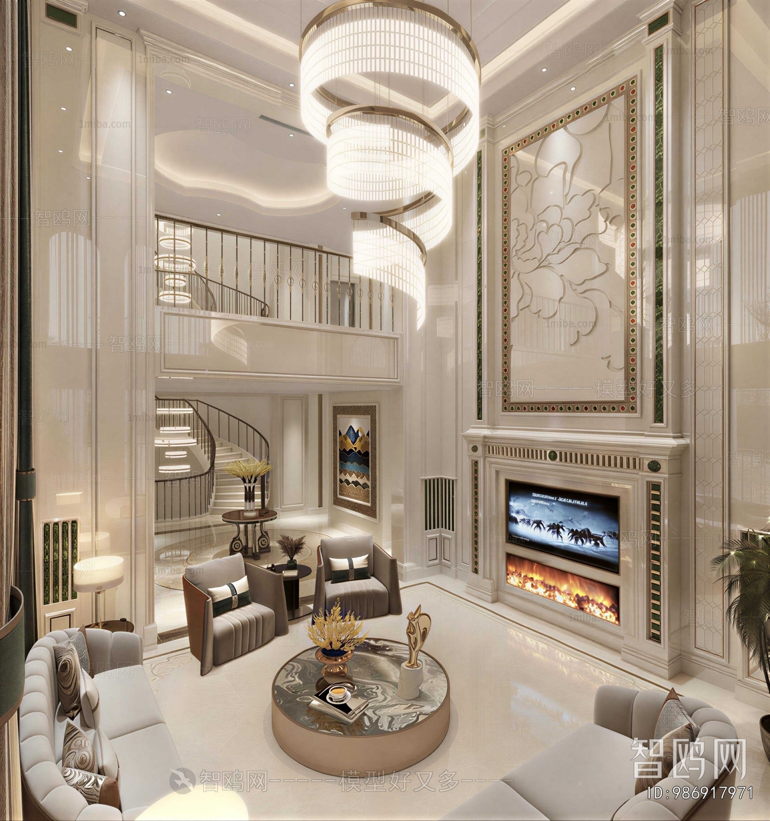 European Style A Living Room