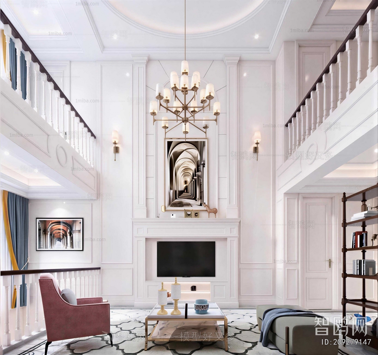 European Style A Living Room