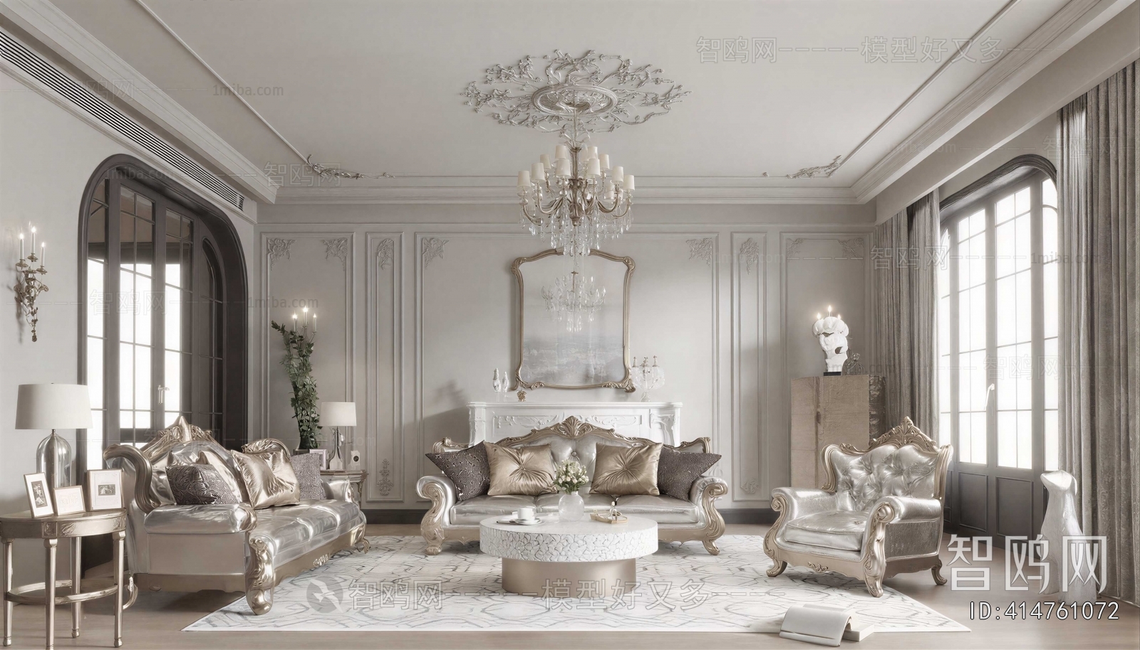 French Style A Living Room