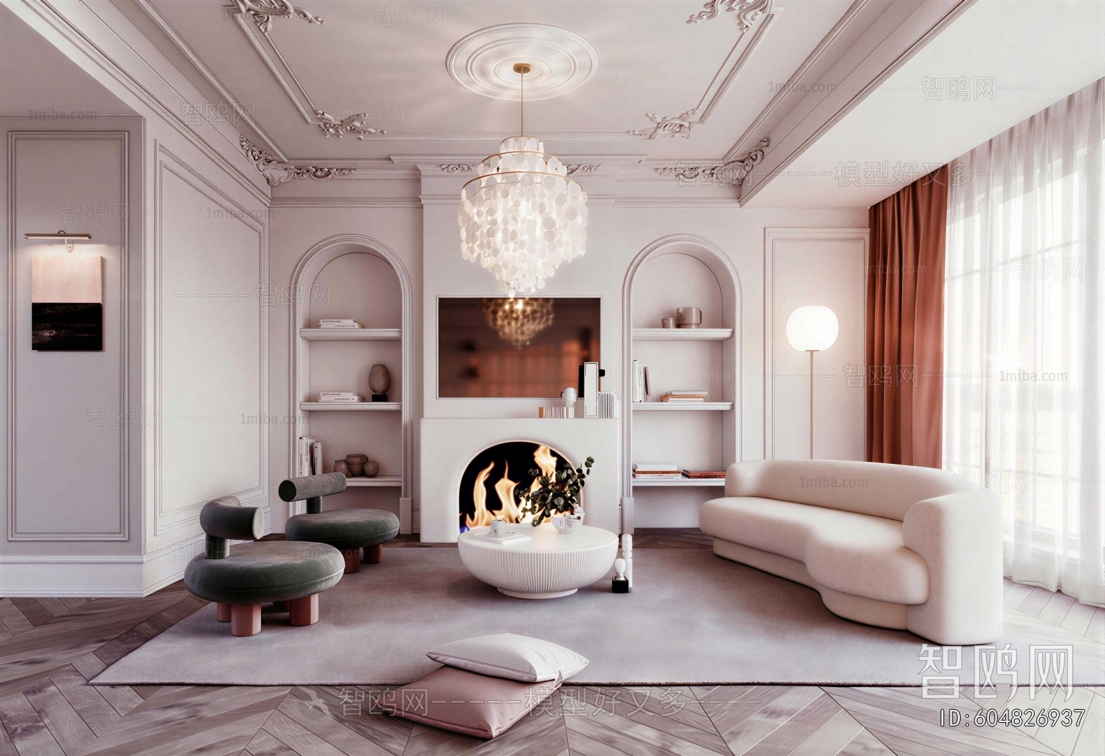 French Style A Living Room