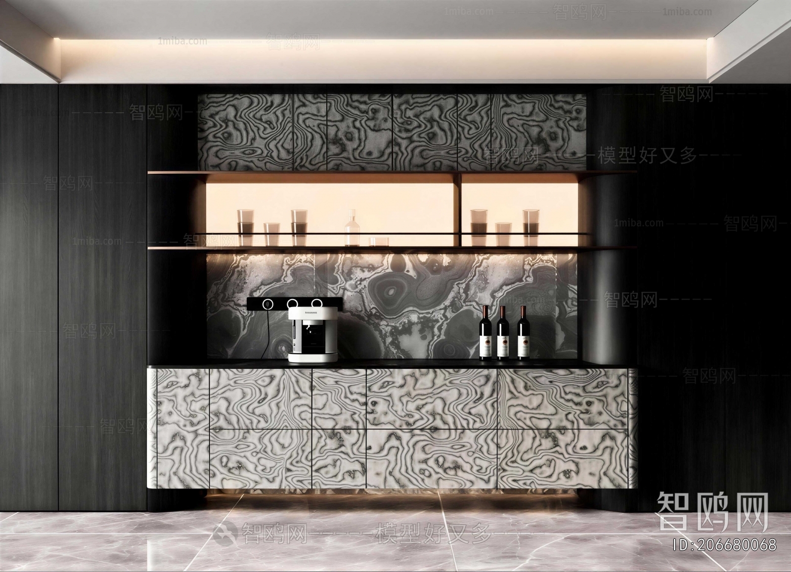 Modern Decorative Cabinet