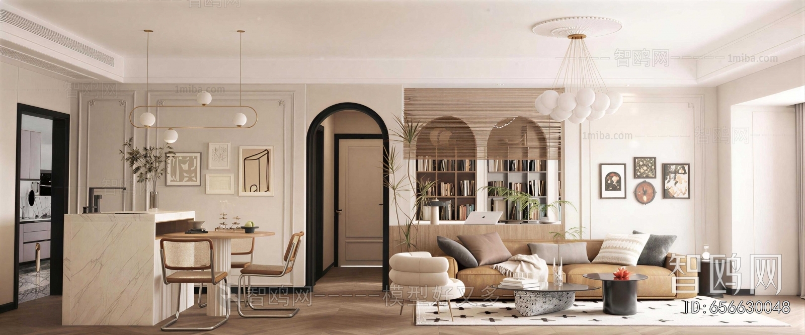 French Style A Living Room