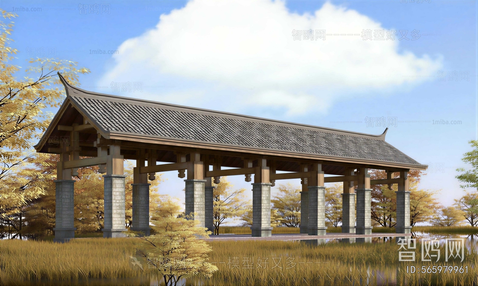 Chinese Style Gallery Frame