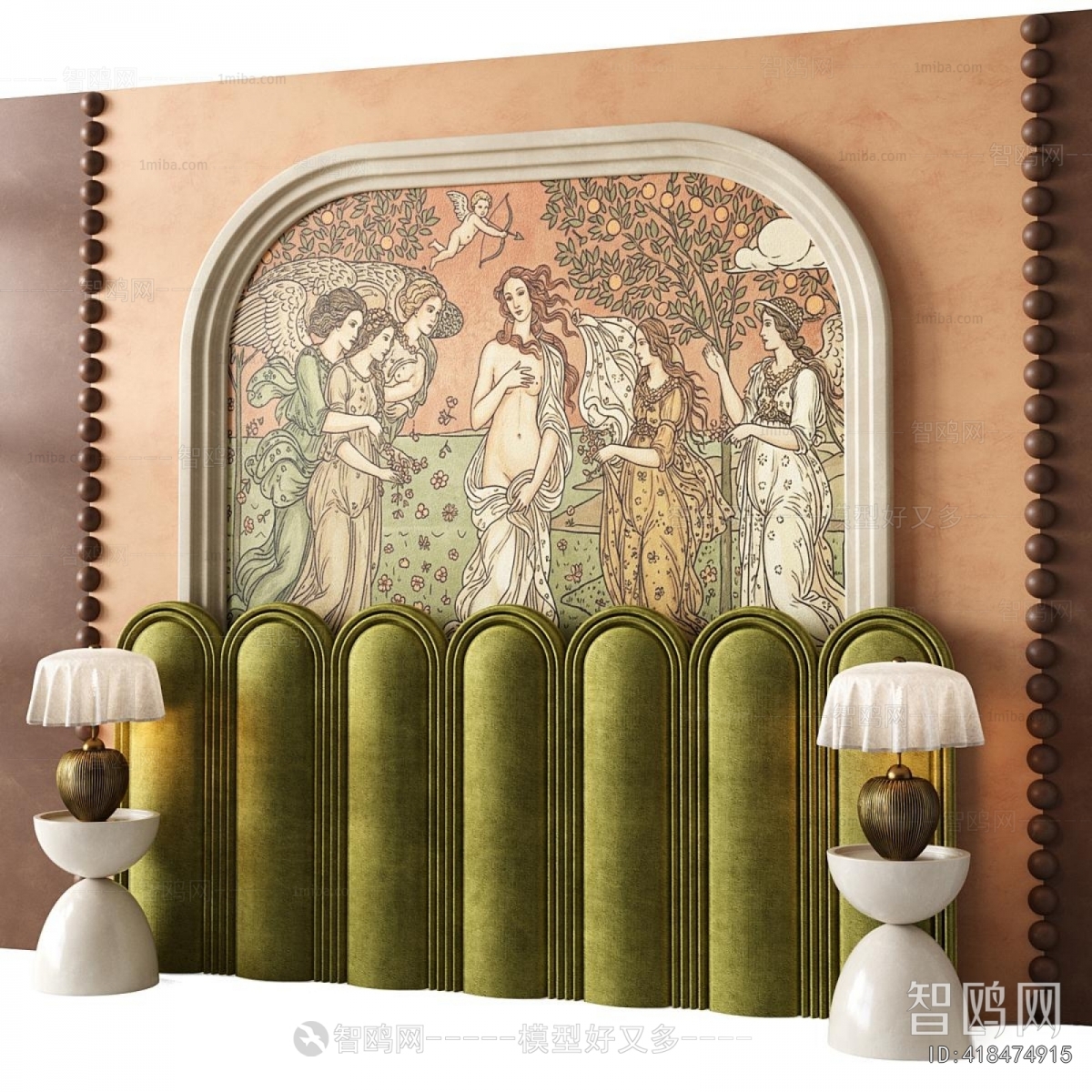 French Style TV Wall