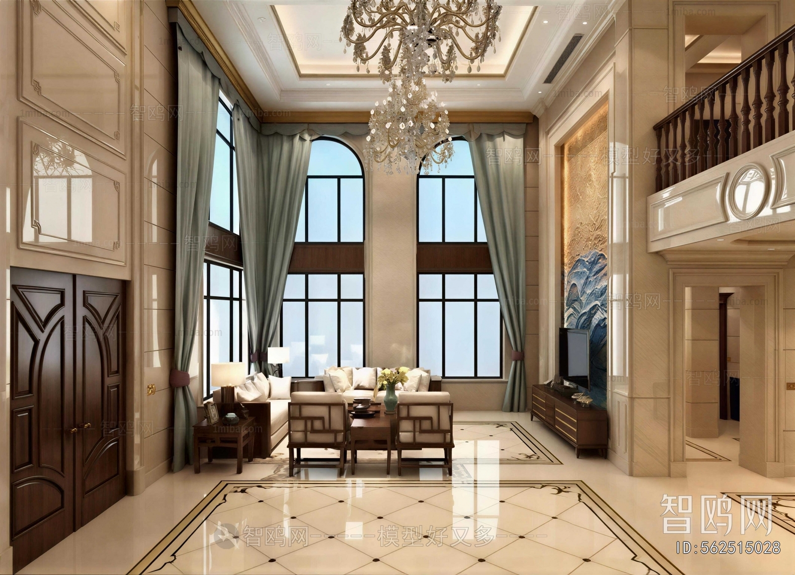 European Style A Living Room