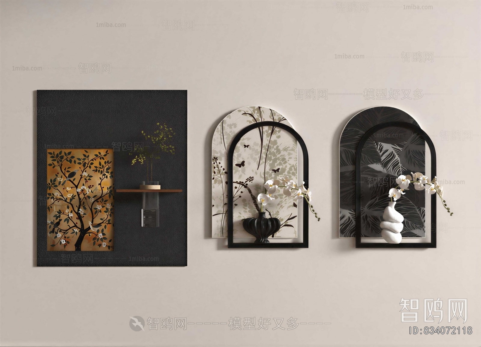 Wabi-sabi Style Wall Decoration