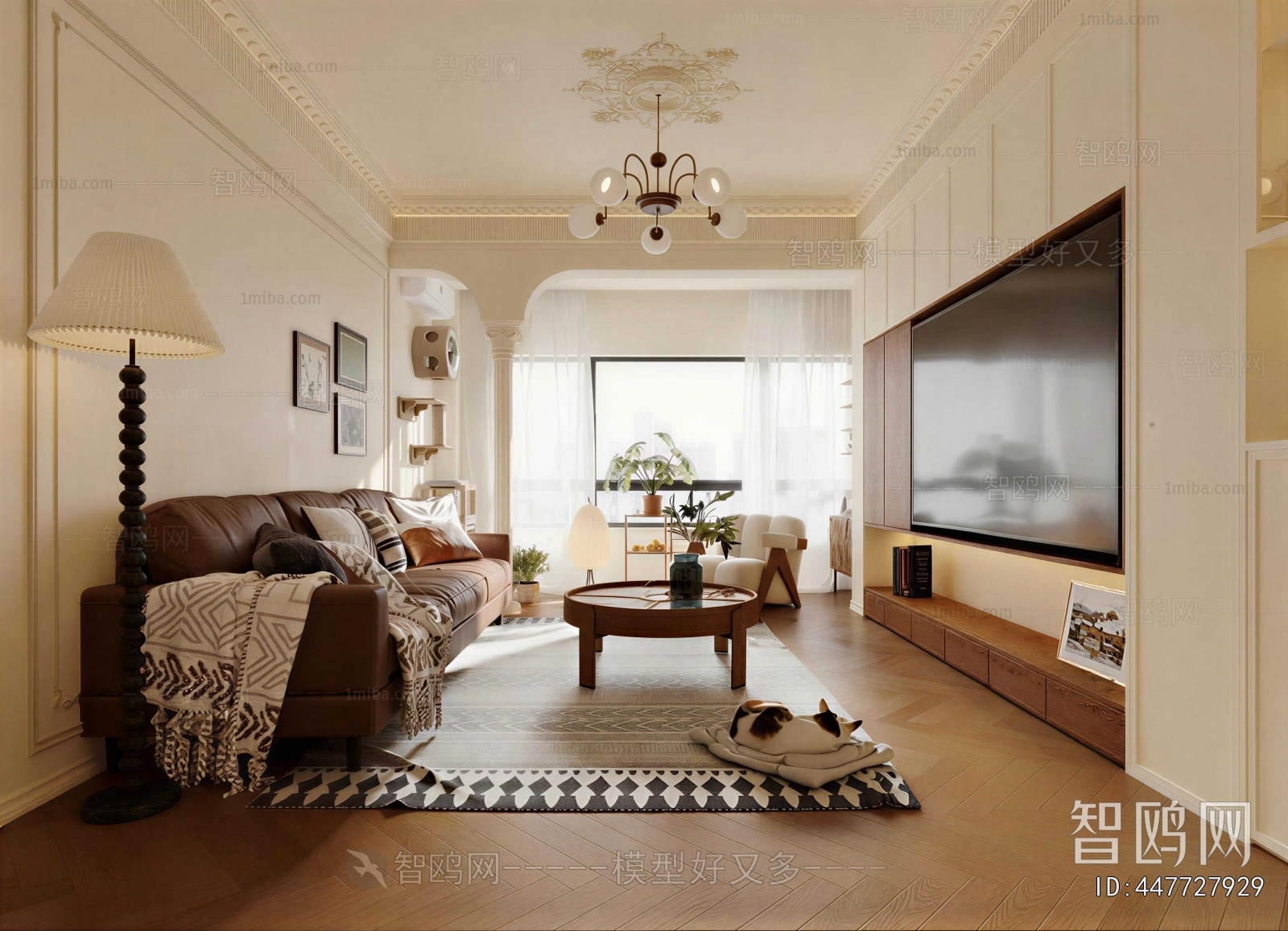 French Style A Living Room