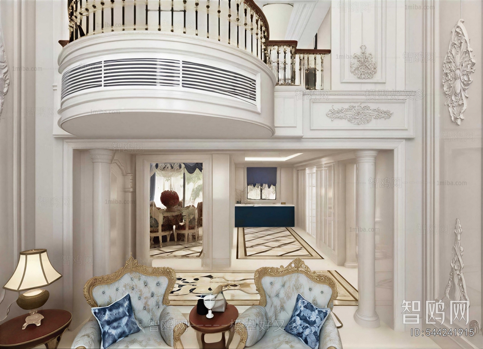 European Style A Living Room