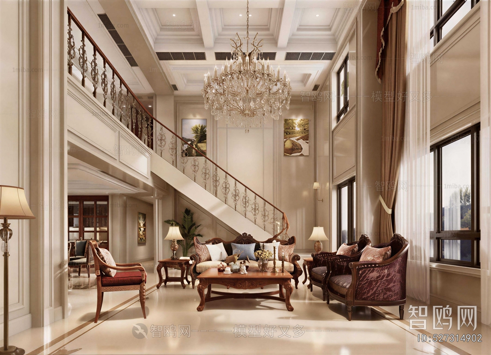 European Style A Living Room