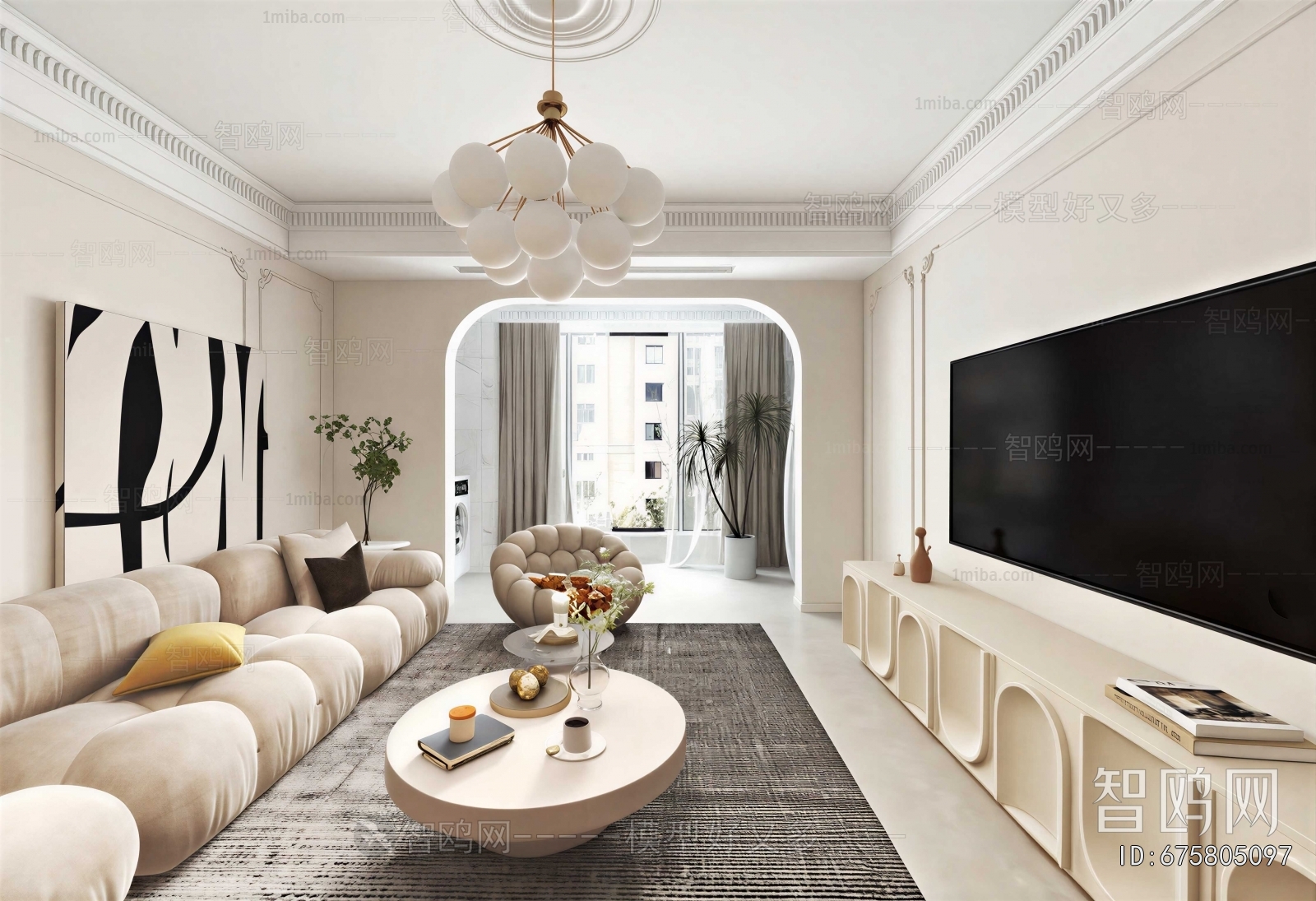 French Style A Living Room