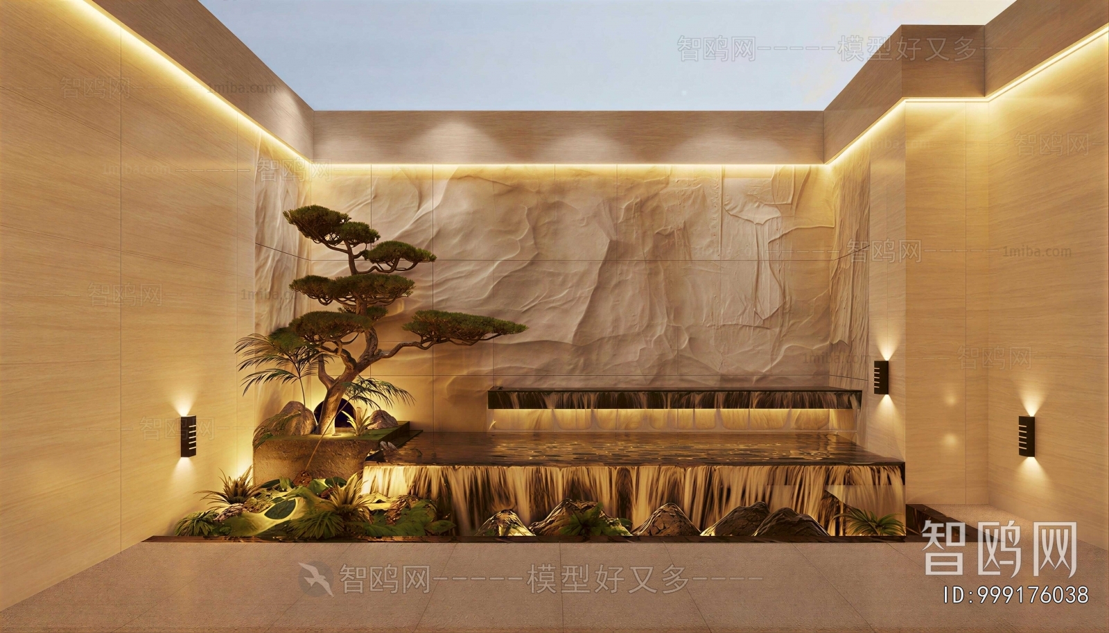 New Chinese Style Plant Landscaping