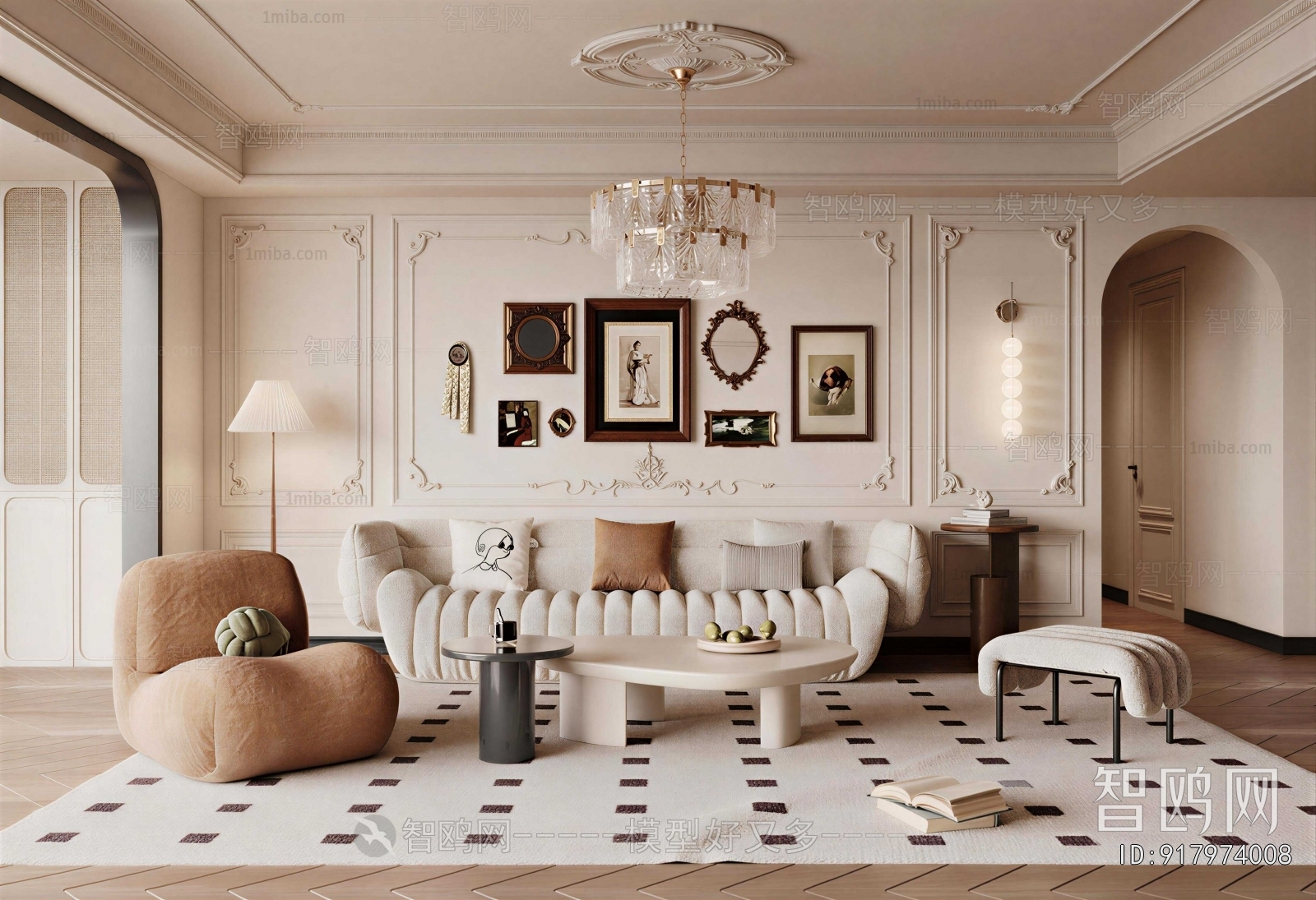French Style A Living Room