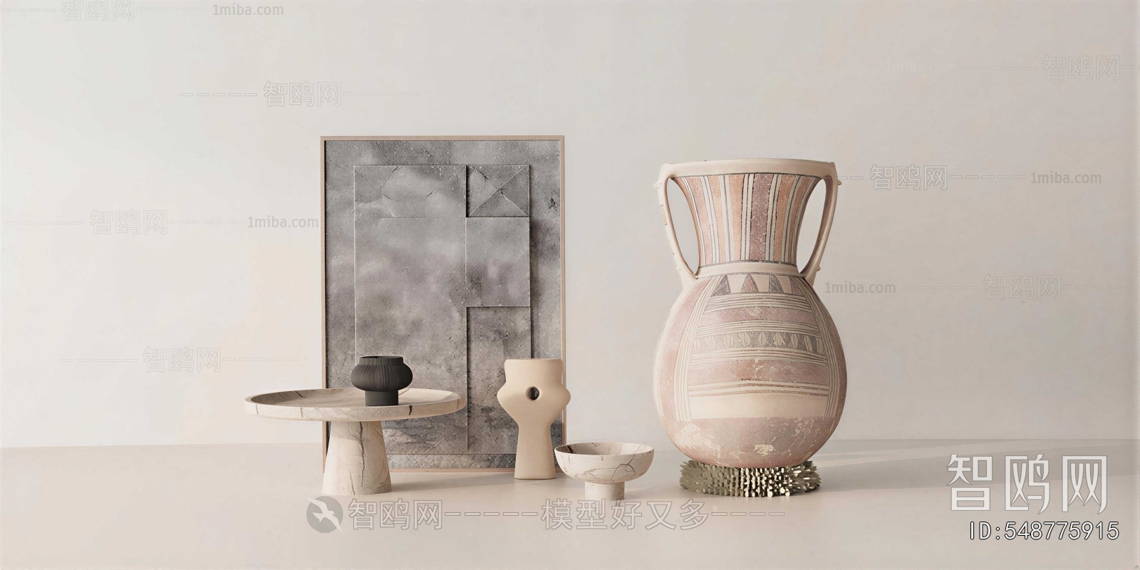 Wabi-sabi Style Clay Pot