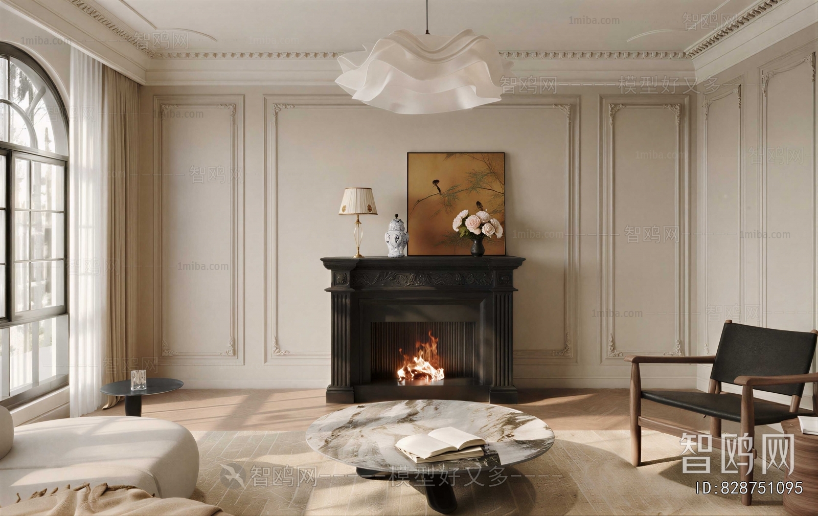 French Style A Living Room
