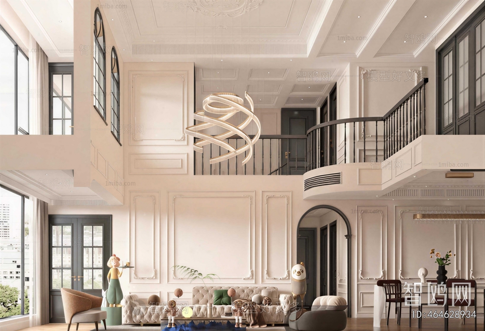 French Style A Living Room