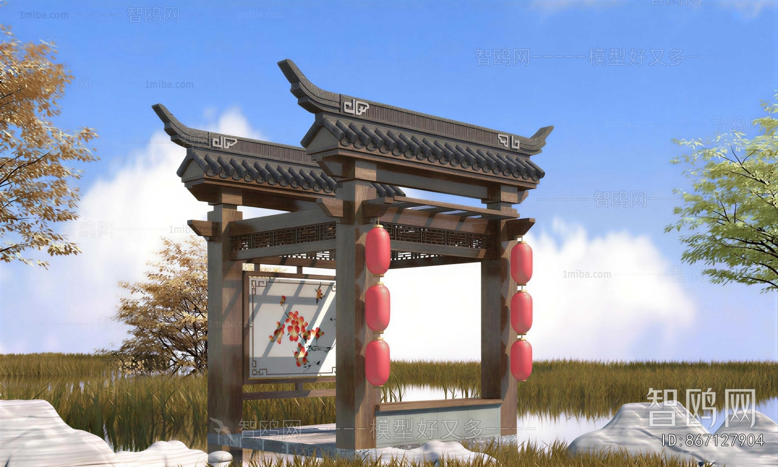 New Chinese Style Pavilion