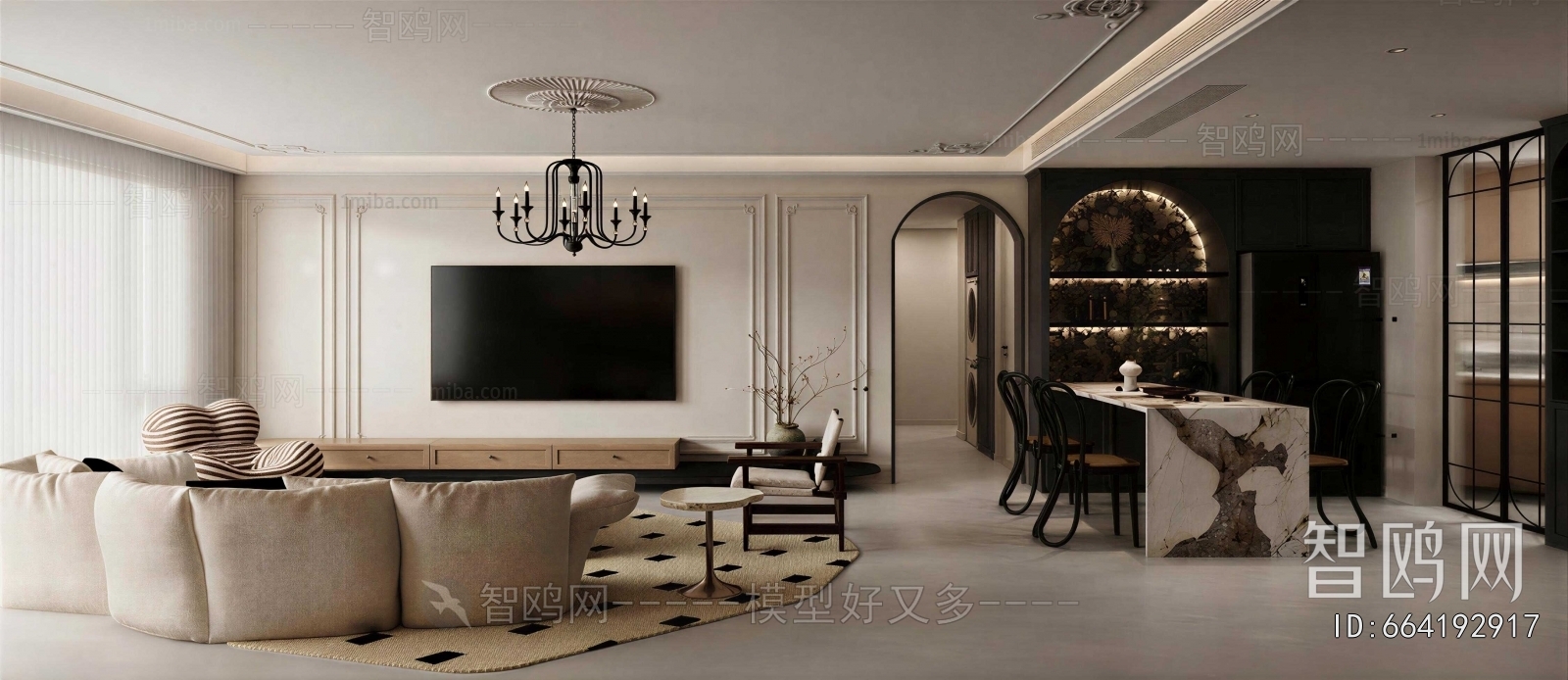 French Style A Living Room