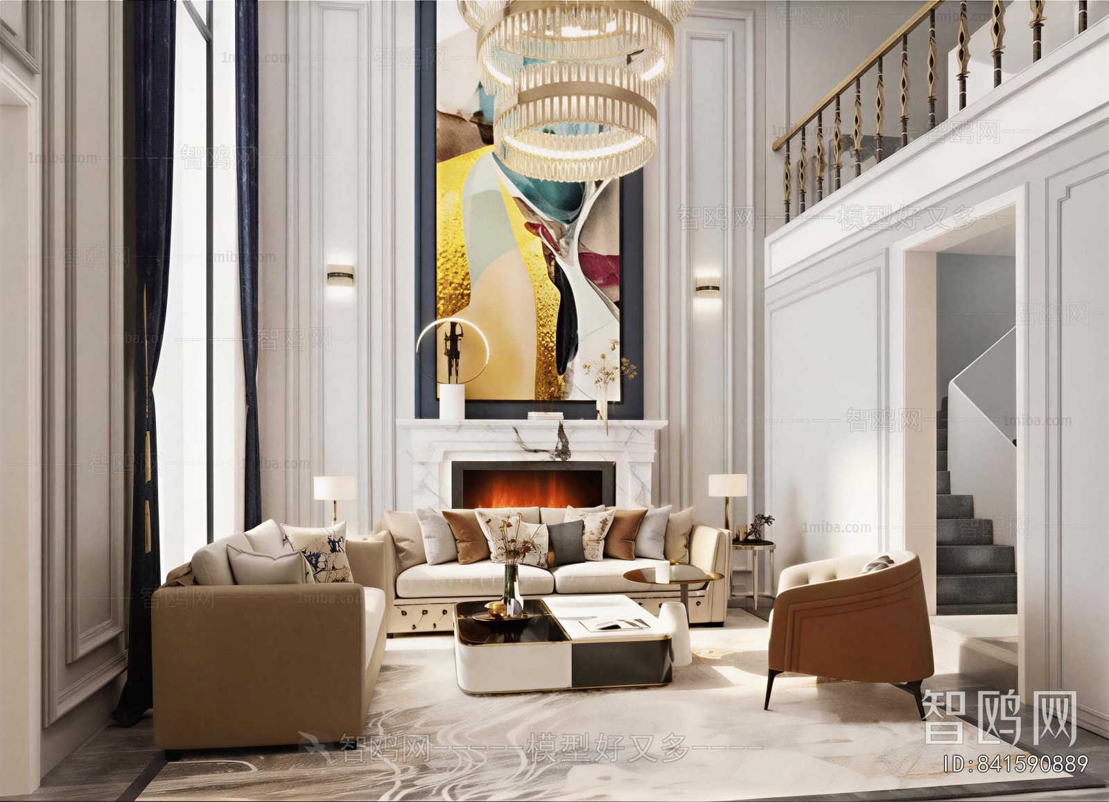 European Style A Living Room