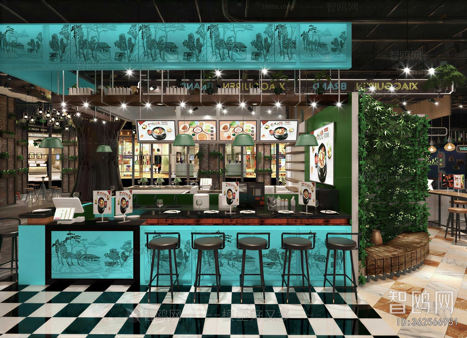 Industrial Style Restaurant