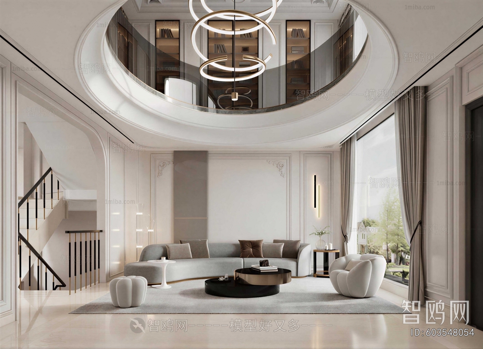 French Style A Living Room