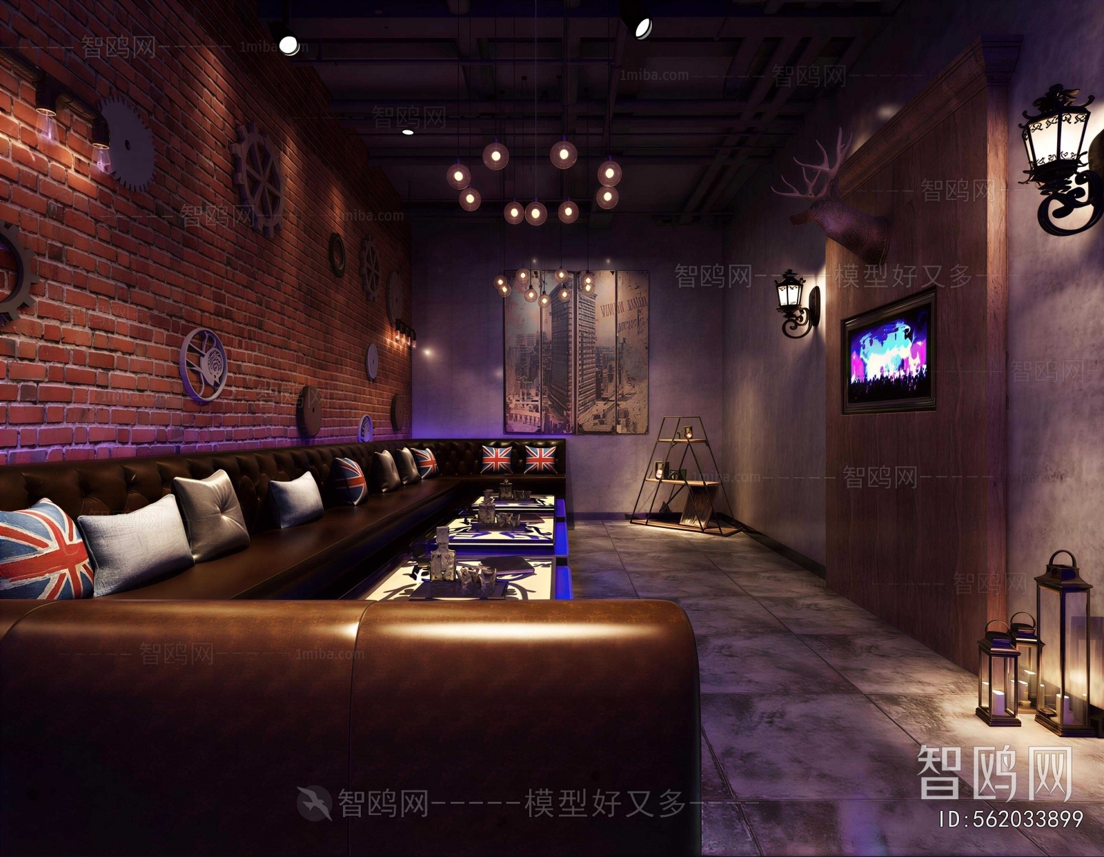 Industrial Style KTV Box