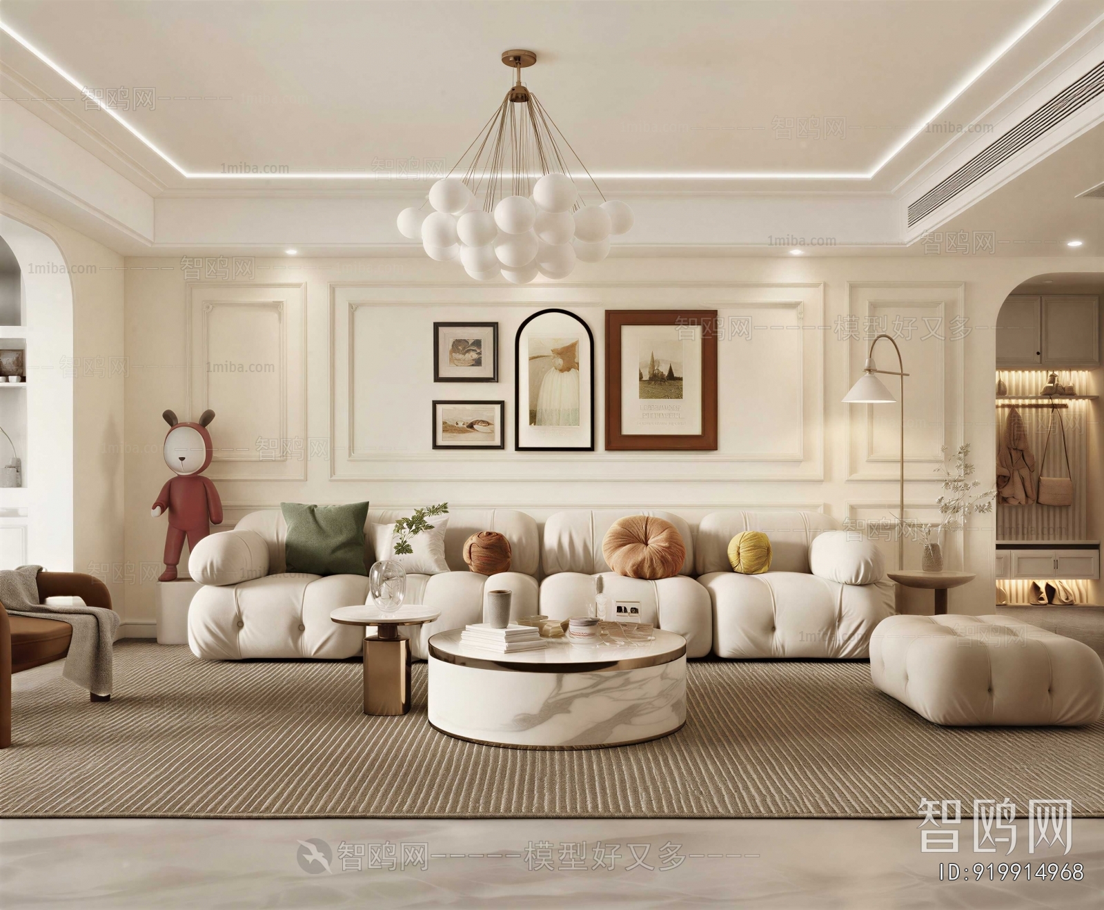 French Style A Living Room