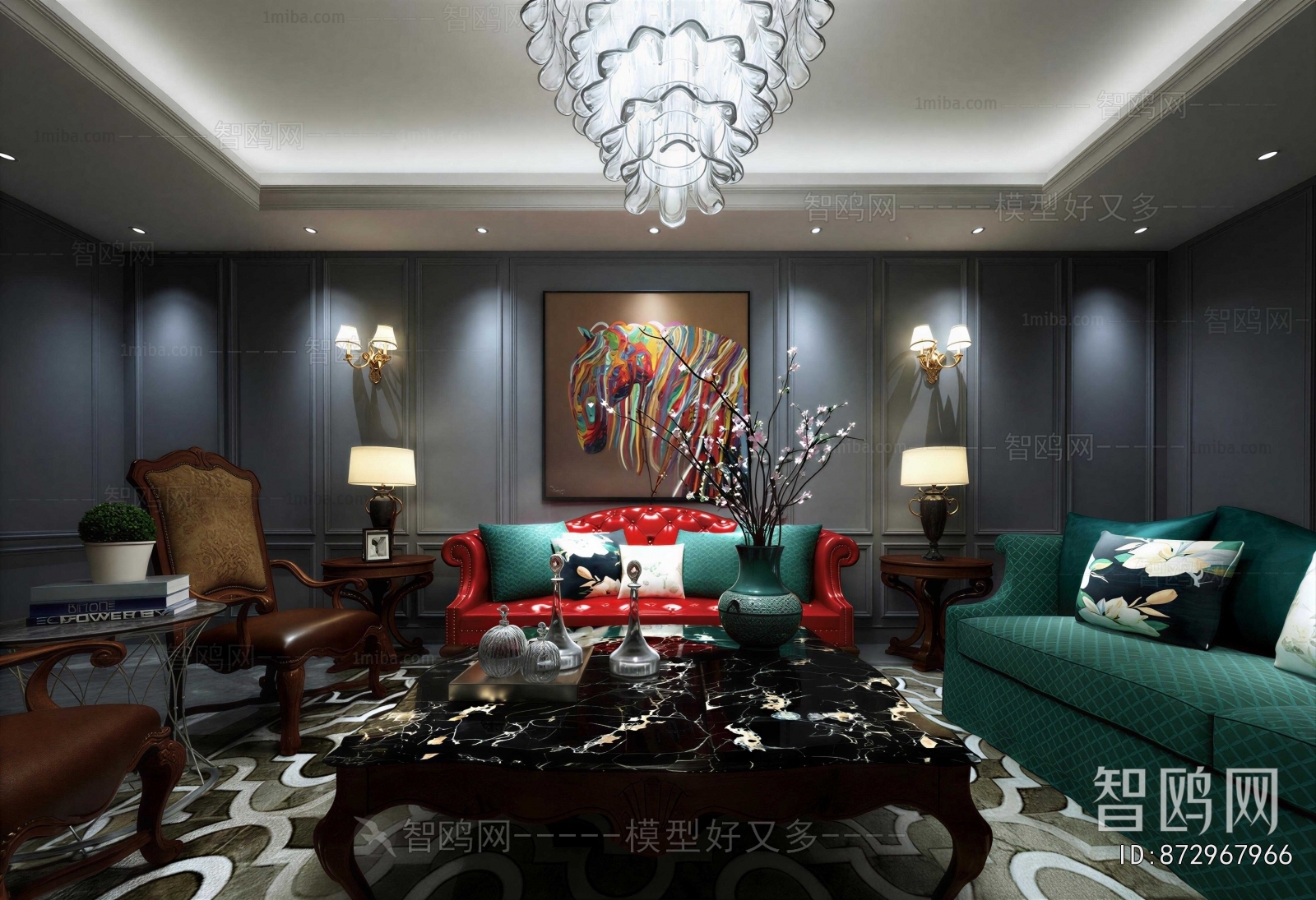 New Classical Style A Living Room
