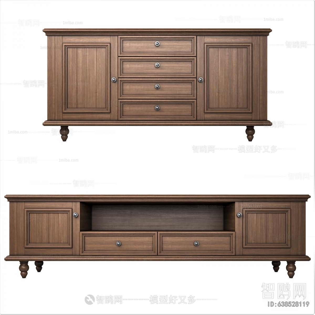American Style TV Cabinet