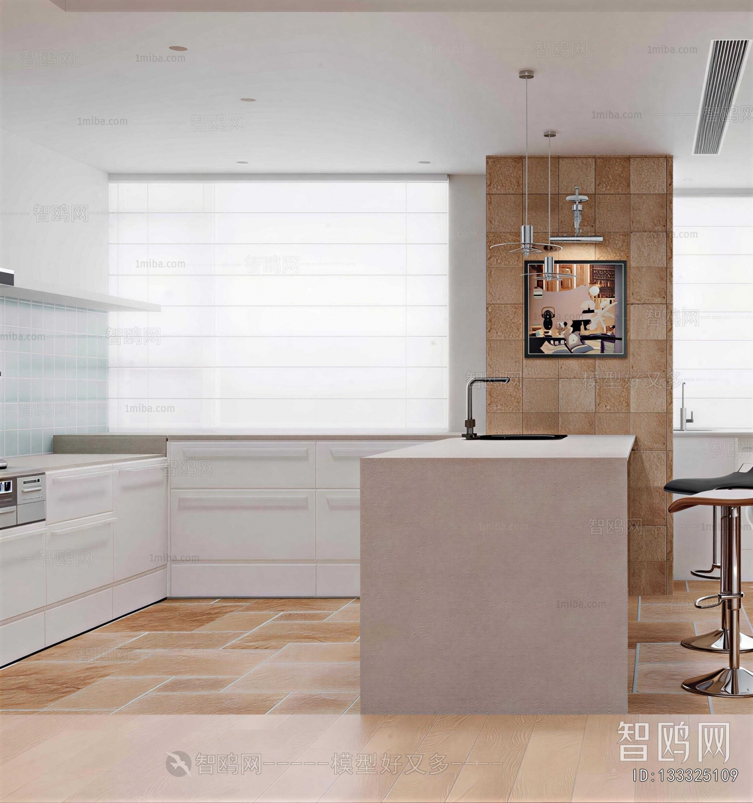 Modern Open Kitchen