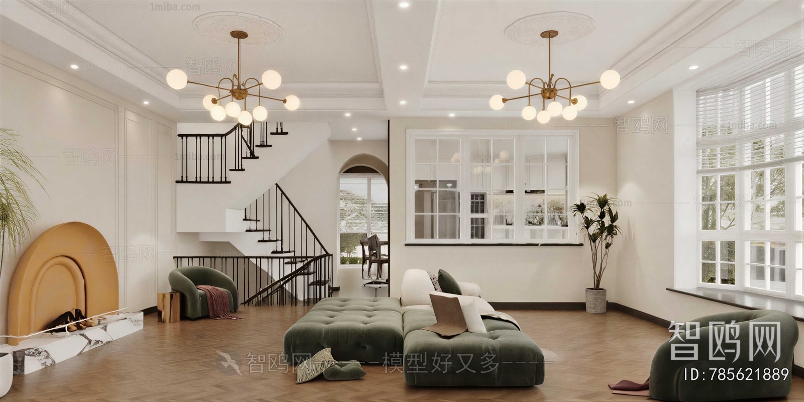French Style A Living Room