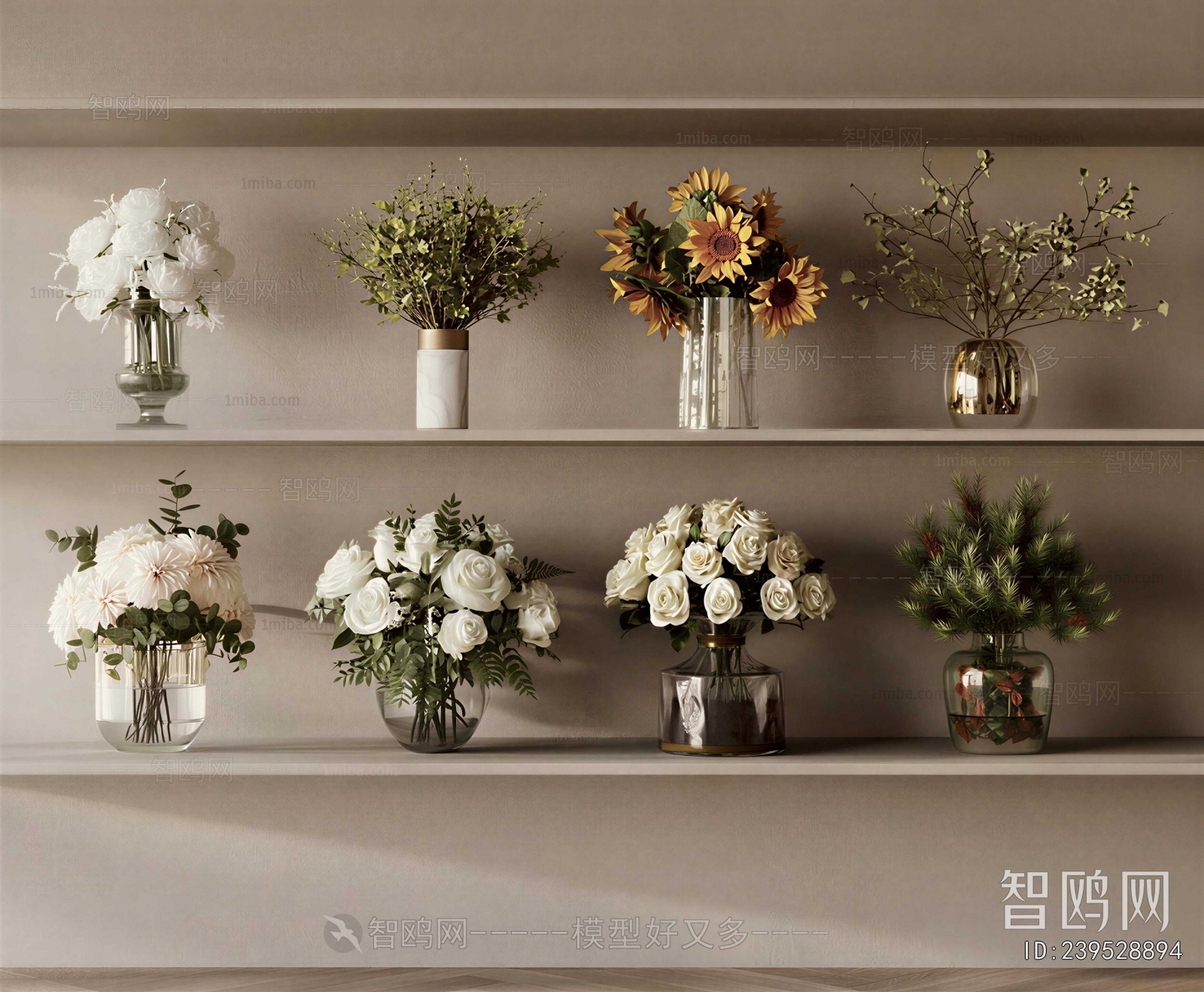 Modern Flower Arrangement